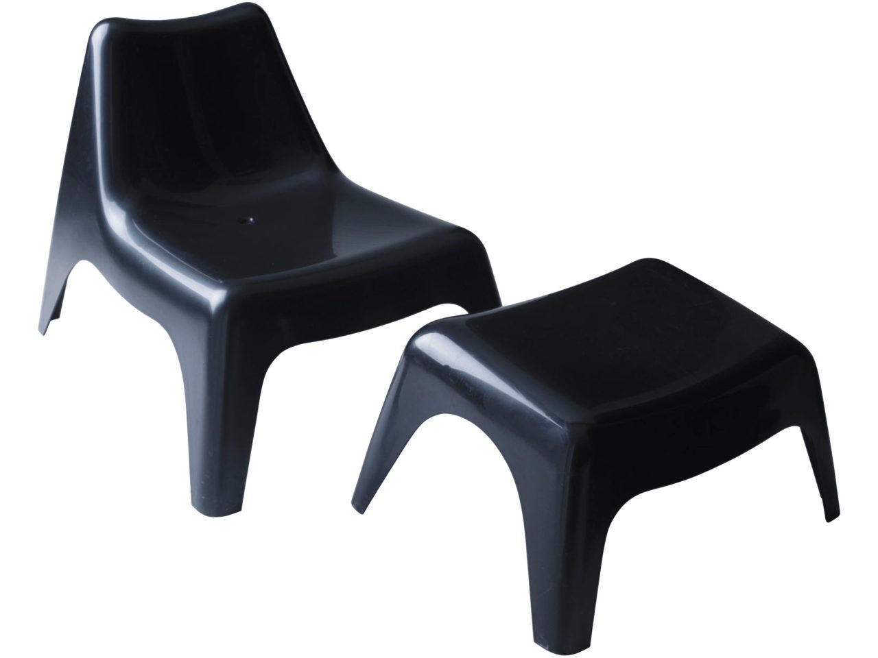 IKEA PS VÅGÖ easy chair/footstool 2002.