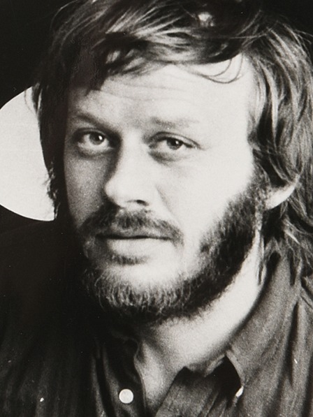 Portrait of dark-haired man, Sven Fristedt.