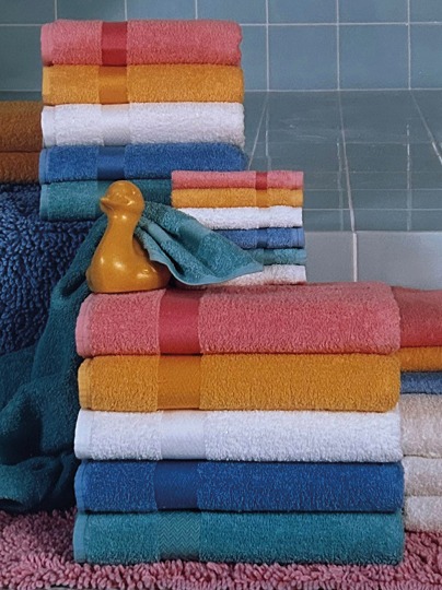 Åsa started at IKEA and developed KAITUM – a collection of bathroom textiles with a brand new pastel colour scheme, that broke with the IKEA tradition of only using primary colours.